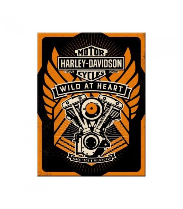 Магнит Nostalgic-Art "Harley-Davidson Wild At Heart" (14347)
